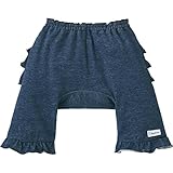 コンビミニ ラップパンツ(裾フリル) 80 ネイビー