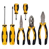 Olympia Tools 22-364 Screwdriver and Pliers Set, 7 -Piece [並行輸入品]