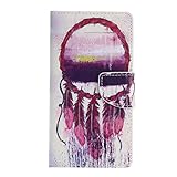 UNEXTATI Huawei P8 ケース 高品質 合皮レザーケース マグネット 全面保護 手帳型 ケース カバー カードホルダー 付き スタンド 防塵 防水 Huawei P8ケース Case (