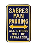 Authentic Street Signs NHL公式ライセンス、リアル、プレミアムグレードソリッドスチールエンボス駐車場サイン12 " x 18 "の-wall装飾ホーム、オフィス、garage-