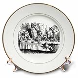 CP _ 193788 InspirationzStoreビンテージアート – Mad Hatter Tea Party Illustration byジョン・テニエル。Alice in Wonder