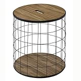 inlet　prot サイドテーブル　幅45cm　Sサイズ/206022 ブラウン/幅39cm