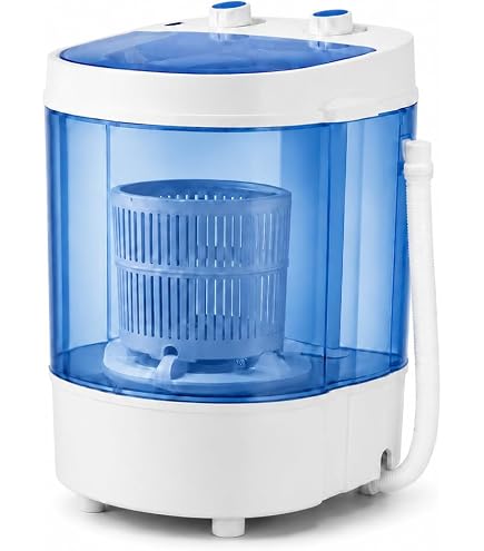 Amazon.co.jp: 【ATURBO】 小型洗濯機 簡単ダイヤル式 靴洗い 簡易脱水