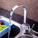 Yodel Modern Kitchen / Wet Bar Sink Faucet, Chrome Finish [並行輸入品]