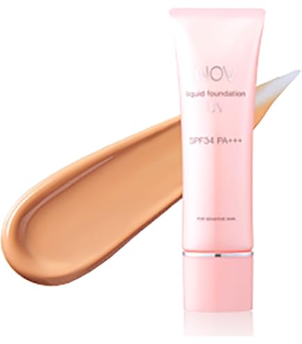 Amazon | NOV ノブ リキッドファンデーションUV ピンクオークル10