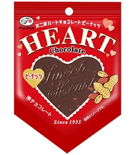 Amazon | 不二家 ペコちゃんハートチョコレート（あまおう苺） 1枚×10