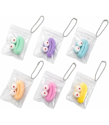 Amazon | たらこくちびるスクイーズ ぷにぷに もちもち 6色セット 【6