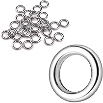 Amazon | LOYELEY ソリッドリング 30個セット 内径4mm 強力 高