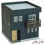 さんけい なつかしのジオラマシリーズ 1/150 民家G ペーパークラフト MP03-110