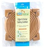 Edge Mellow 18ft Edge + 4 Corners + Tape, Premium, Extra Dense Safety Cushion for Child Safety Home 