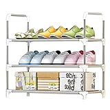 Rara Life シューズラック 靴棚 玄関収納 下駄箱 靴箱 靴入れ 3段 4段 5段 6段 7段 (3段)