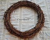 ~Coco Heart~　　ナチュラル　リースベース　20ｃｍ（リース・ドライフラワー）