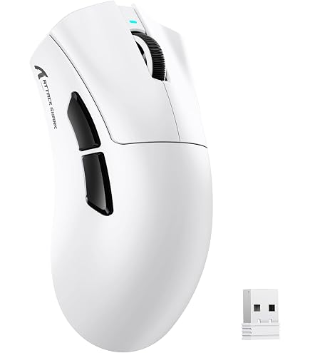 Amazon | Attack Shark RS3Ultra ゲーミングマウス 8000Hz 無線 超軽量
