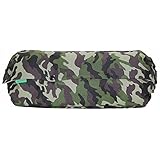 acortile だっこひも収納 カバー 【裏生地ブラック】 リバーシブル 迷彩lightグリーン 日本製 シッカリ生地 【90日保証付】