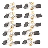 uxcell　モーターカーボンブラシ　　マキタ丸ノコ用　18 x 13 x 6mm　20個セット