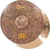 MEINL Cymbals マイネル Byzance Extra Dry Series ハイハットシンバル 16" Medium Thin Hihat ペア B16EDMTH 【国内正規品】