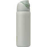 Owala FreeSip Insulated Stainless Steel Water Bottle with Straw, BPA-Free Sports Water Bottle, Great for Travel, 32 Oz, Summe