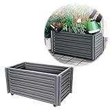 キャスター付き 収穫 プランター 「 お家の畑 」 ワイド 2段 (大根・ニンジンなど根菜にも) A-76624