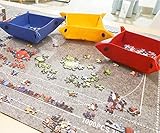 ジグソーパズル ソート ストア 収納トレイ 正方形 収納トレー 23.7cm*23.7cm 6枚セット