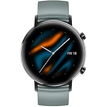 HUAWEI Watch GT 2 (42 mm) Smart Watch, 1.2 Inch AMOLED Display with 3D  Glass Screen, 1-Week Battery Life, GPS, 15 Sport Modes, 3D Glass Screen,  Real-Time Heart Rate Monitoring Smartwatch, Lake