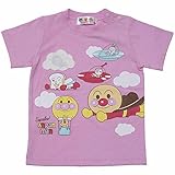 アンパンマン Tシャツ 半袖 コットン100％ バイキンマン 夏物 fpo-ta3109-9007 90cm ピンク