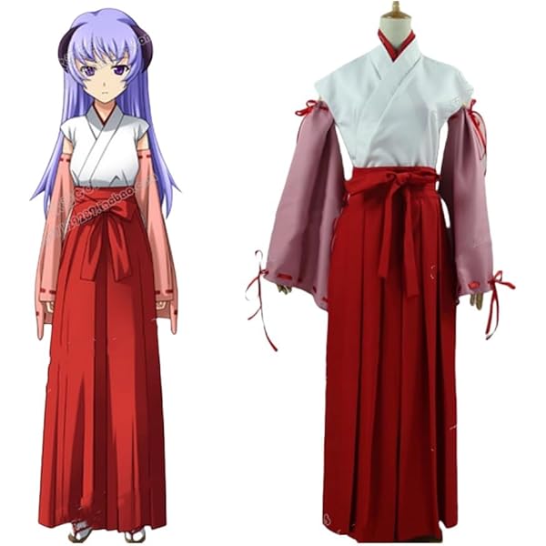 ひぐらしのなく頃に 羽入 コスプレ衣装+ウィッグ+靴 Amazon.co.jp: [2200] ひぐらしのなく頃に羽入 巫女 足袋付き