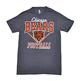Chicago Bears Junk Food Heather Navy Gridiron Teeシャツ(大人S )