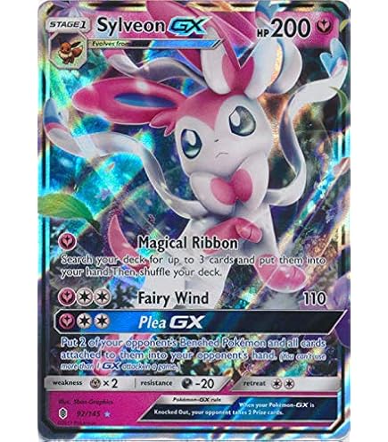 ポケモンカード HR ニンフィアgx sylveonGx 英語版 ポケモンカード HR ニンフィアgx sylveonGx 英語版 ポケモン