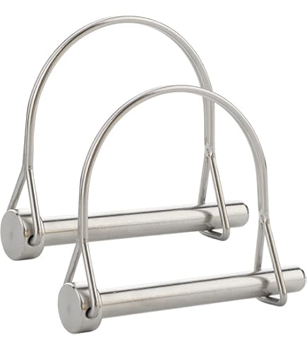 Zarxparts 316 Stainless Steel Quick Release Pins (4 Pack) - 5/16" X 1.54" Usable, For Bimini Top & Boat Hardware