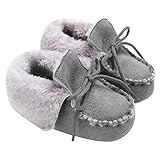 Domybest ベビーシューズ ファーストシューズ スノーシューズ 女の子 男の子 0-1歳 厚い かわいい 暖かく保つ 滑り止め プレゼント 大晦日 誕生日 部屋着 普段着