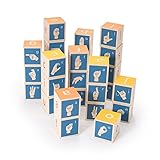 Uncle Goose American Sign Language Blocks - Made in USA [並行輸入品]