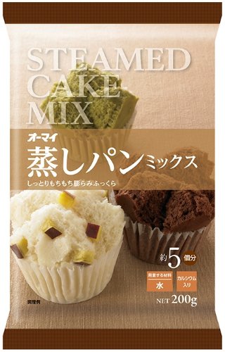 オーマイ 蒸しパンミックス 200g×8個