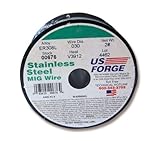 US Forge Welding Stainless Steel MIG Wire .030 2-Pound Spool #00676 [並行輸入品]