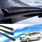 シャトル ワイパー 替えゴム 適合サイズ 純正互換品 運転席 助手席 リア 3本セット ホンダ 交換セット シャトル GK8 GK9 GP7 GP8 H27.5〜 WeCar