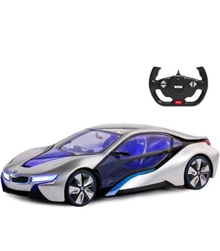 Amazon.co.jp: ラジコンカー BMW i8 ホワイト 1:14スケール