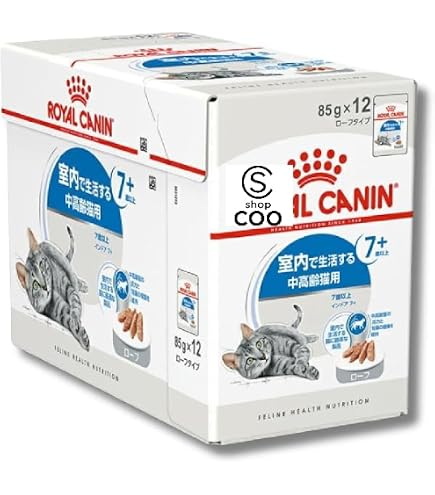  CANIN 高齢猫用ウエットフード 85g 48個 Amazon.co.jp: ロイヤルカナン エイジング 12+ ウェット 猫用 85g 48個
