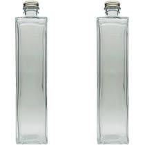 Amazon｜横浜ハーバリウム弐番店 ハーバリウム 瓶 四角 500ml 2