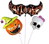 langxunハロウィンパンプキン& Bat &スカルair-filled /テーマの水素ヘリウムバルーン/パーティーデコレーション/誕生日/パーティー/キッズおもちゃ