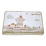 [50*70cm] かわいいくま防水再利用可能なパッドベビーベビーベッドシーツ、B