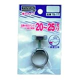 トヨックス(TOYOX) 立締め強力バンド 20-25 TB-17 ホースバンド