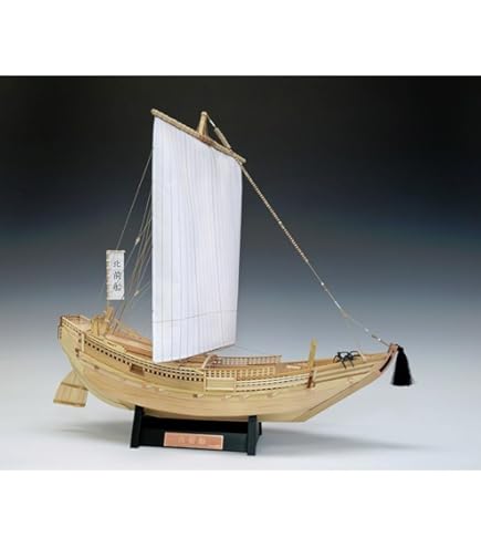 Amazon | ウッディジョー 1/72 北前船 木製帆船模型 組立キット