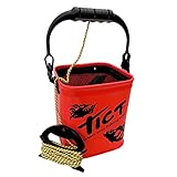 TICT(ティクト) 活かし水汲みバケツ レッド