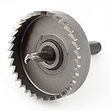 53ミリメートル直径アイアンカット6mmのツイストドリルビットHSS穴は、ツールを見ました