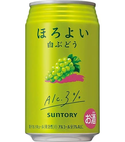 Amazon.co.jp: サントリー チューハイ ほろよい 白ぶどう 350ml : 食品