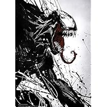 B1 ヴェノム　サイン入り　ポスター　marvel 8f43f18f2c7f8851fc16468f87bd69