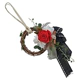 Merci la fleur プリザーブドフラワー ドアノブ飾り 完成品 BriseWreath
