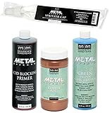 Modern Mastersメタル効果ペイント& Iron Rust Activatorキット 16-Ounce ME149