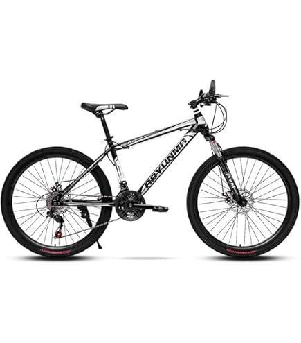 Amazon | ロードバイク 26インチ 21段変速 超高炭素鋼フレーム 自転車