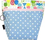 ポーチェ(pouche) 消臭ポーチ Ｓサイズ リボンちょうちょキャンディー (ブルー)