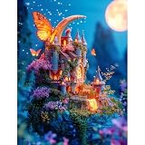 Fluid dragon ダイヤモンドアート ハロウィン装飾 5D モザイクアート ダイアモンドビーズ絵画キット DIY・手作り絵画手芸キット ダイヤモンド塗装 全面貼り付けタイプ 手芸キット（179）